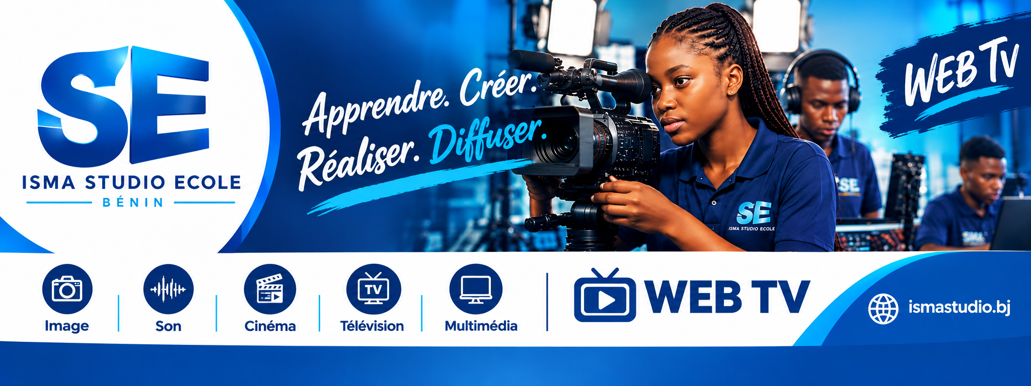 ISMA STUDIO ÉCOLE — Apprendre, créer, réaliser, diffuser. Web TV.
